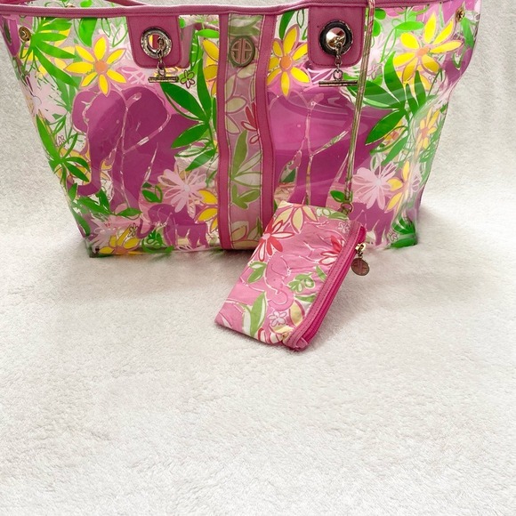 Lilly Pulitzer‎ Vibrant Multi-Color Beach Tote Bag - Picture 14 of 14